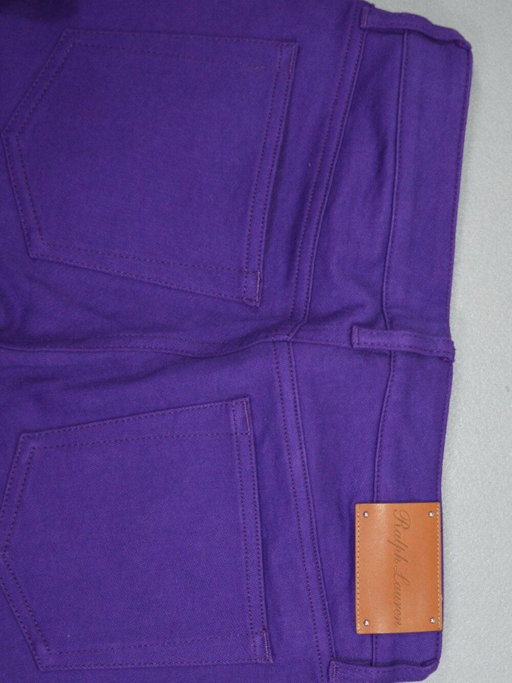 Ralph Lauren Made in Italy Purple Skinny Jeans Size 26 - Picture 16 of 16
